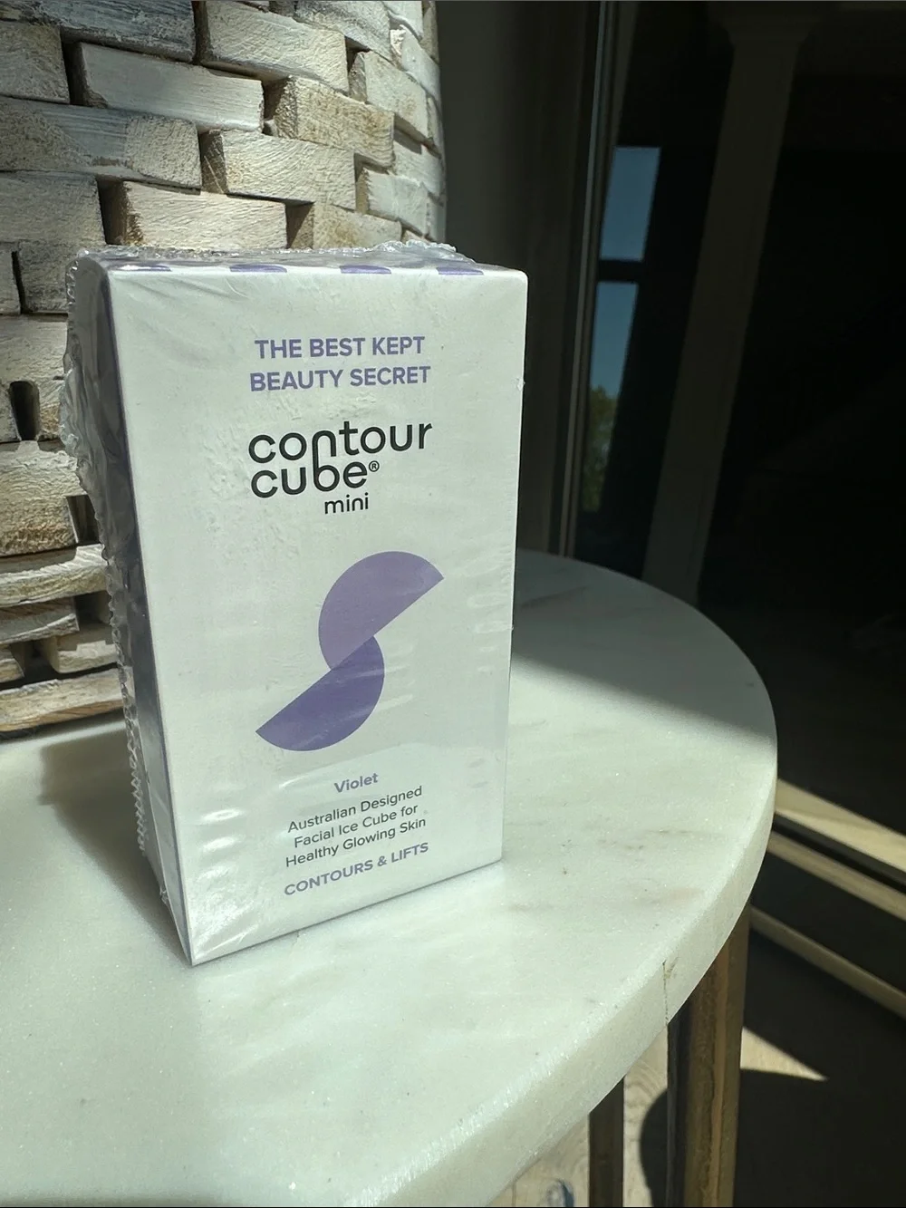 Contour Cube Mini Facial Ice Cube - Violet